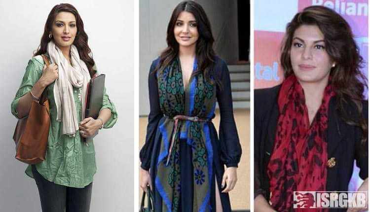 Scarves, Stoles Bollywood Actresses