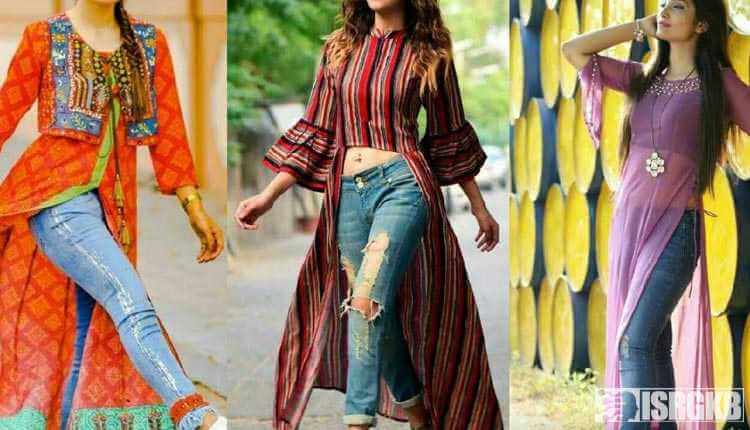 Bollywood, Indian, Slit Kurtas With Jeans