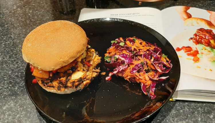 Indian Style Burger