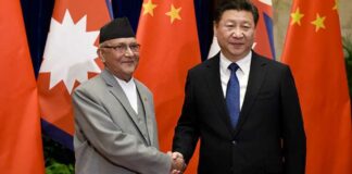 Kp Sharma, Oli Xi Jinping, nepal