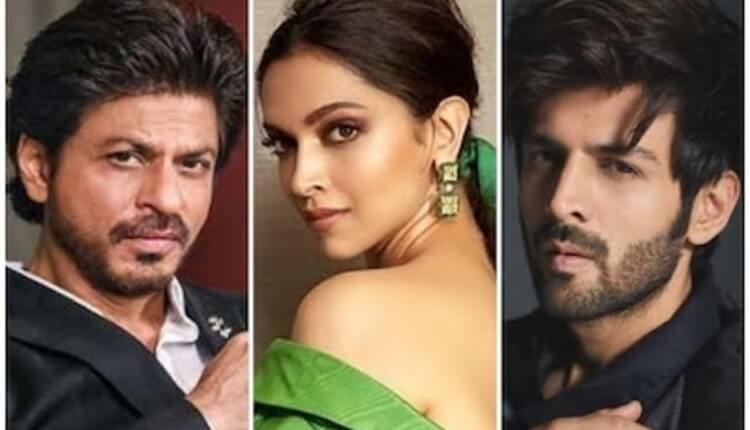 Kartik Aaryan, Shahrukh Khan, Deepika Padukone