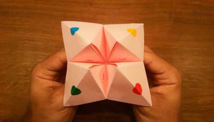 folded paper game