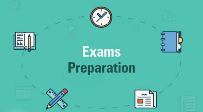 Exam Preparation Examination Preparation Test Schedule Planning