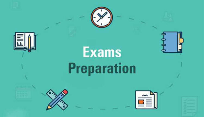 Exam Preparation Examination Preparation Test Schedule Planning