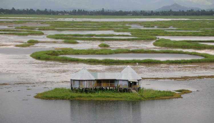 Floating Island Of Loktak Lake, Manipur