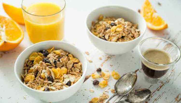 Juice, Cereals, Breakfast, Table, Cup