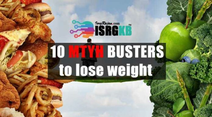 10 Mtyh Busters To Lose Weight