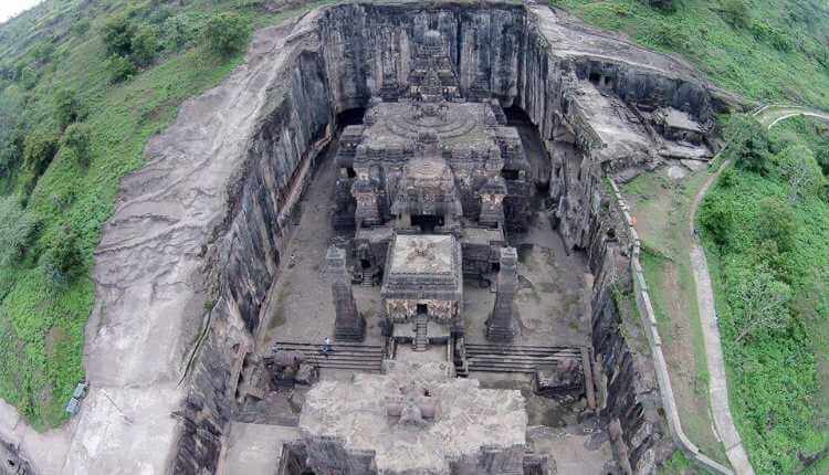 Cave 16, Kailasa Temple, ellora caves, ajanta caves, cave 16 of ajanta