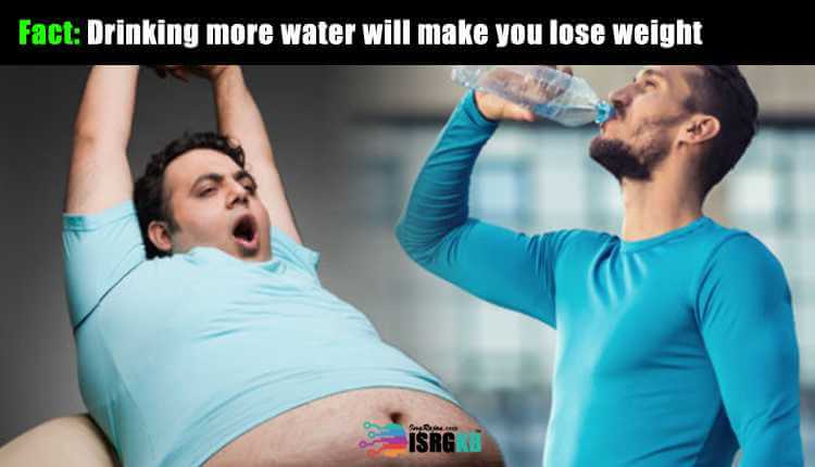 Drinking More Water Will Make You Lose Weight