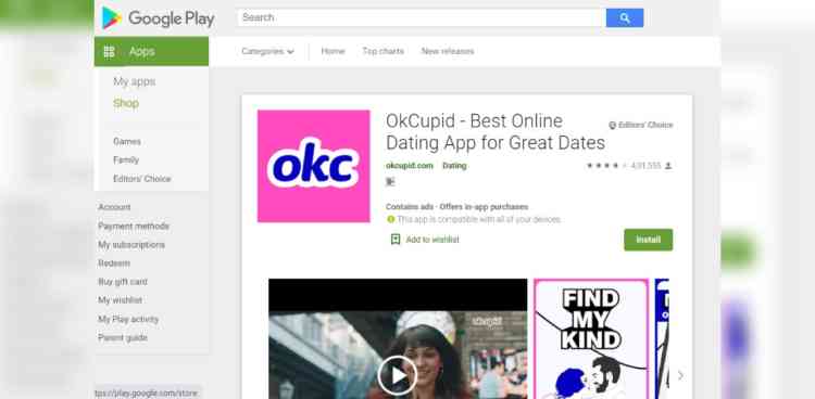 okcupid dating sites usa free download