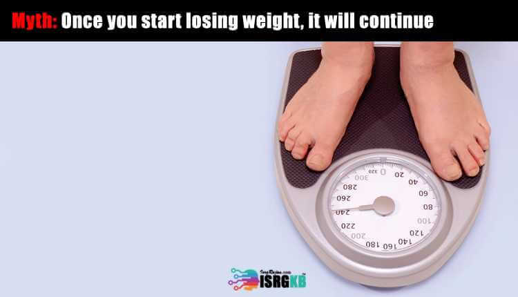 Once You Start Losing Weight, It Will Continue