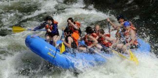 Adventure Sports Places In India, Rafting