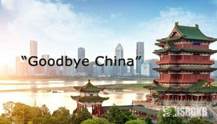 Goodbye China, Slogan, Economy, Covid 19