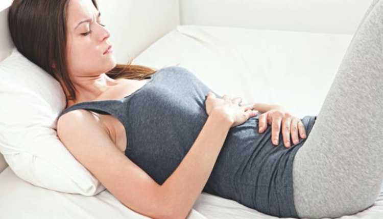 Bloating Remedies Indian, stomach pain, woman