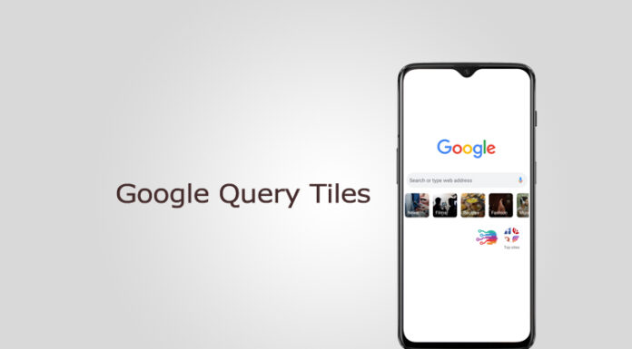 Google Chrome, Query Tiles