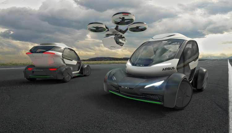 Electric Self Driving Cum Flying Cars