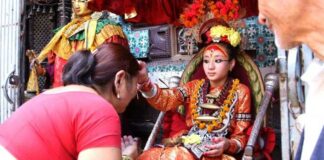 Kumari Goddess, Nepal, Current Kumari Goddess Of Nepal, Trishna Shakya