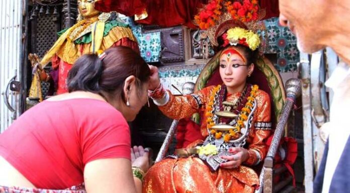 Kumari Goddess, Nepal, Current Kumari Goddess Of Nepal, Trishna Shakya