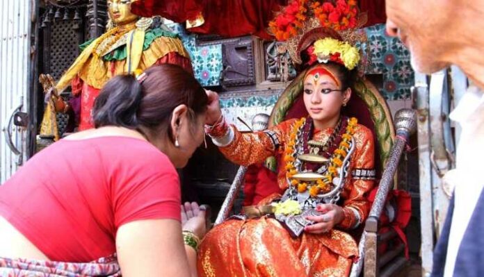 Kumari Goddess, Nepal, Current Kumari Goddess Of Nepal, Trishna Shakya