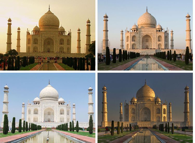 Taj Mahal Can Change The Colour