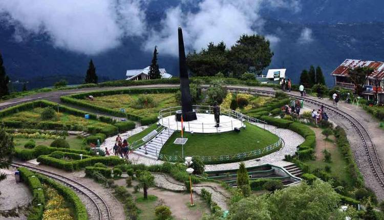 Batasia Loop, Spiral Railway, Darjeeling,himalayan Railway