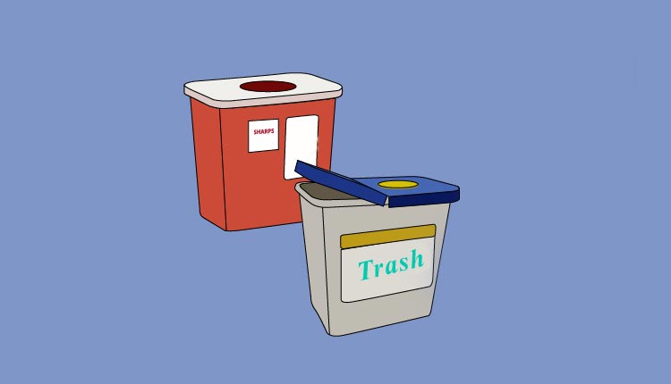 Trash, Dust Bin, Disposable