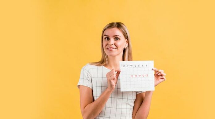 Women, Happy, Menstruation, Calendar