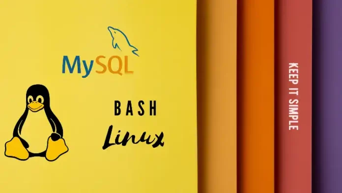 Bash Mysql, Linux