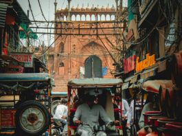 Jama Masjid, Chandni Chowk, New Delhi, Delhi, India