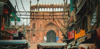 Jama Masjid, Chandni Chowk, New Delhi, Delhi, India