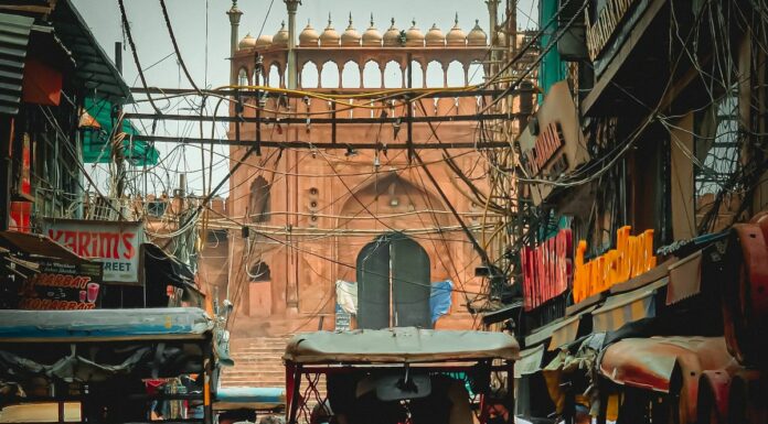 Jama Masjid, Chandni Chowk, New Delhi, Delhi, India