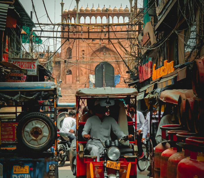 Jama Masjid, Chandni Chowk, New Delhi, Delhi, India