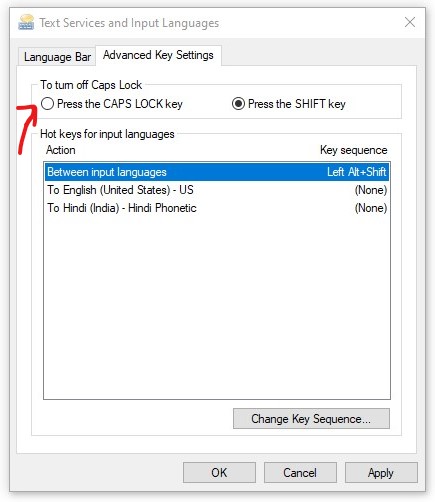 Text Services And Input Languages