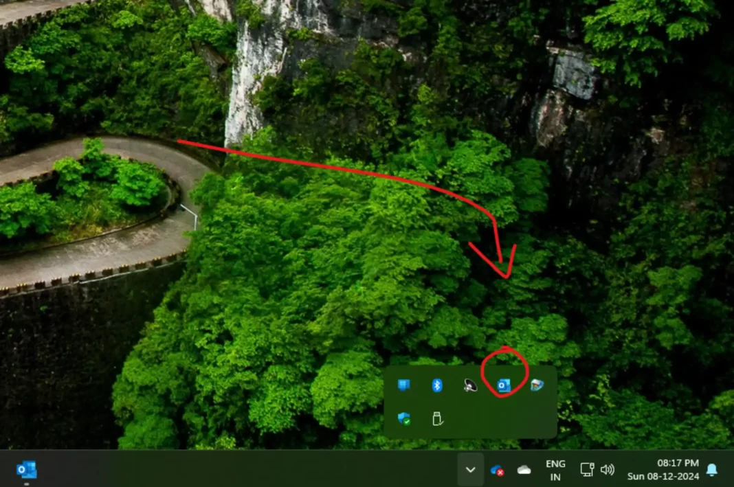 Outlook Is Closing In Notification Tray Outlook Is Closing In Notification Tray