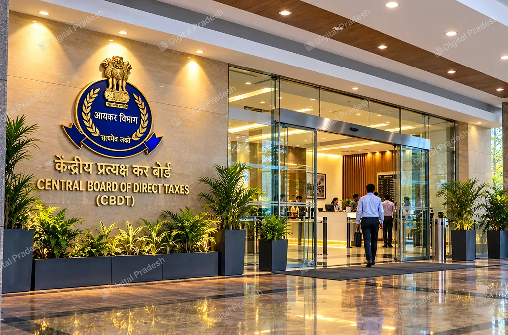 CBDT Headquarters Lobby Entrance