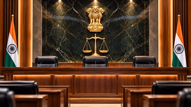 Symmetrical GST Tribunal Courtroom