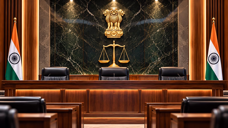 Symmetrical GST Tribunal Courtroom