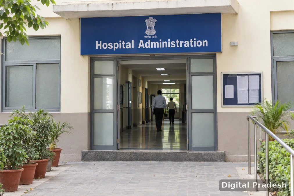 Bhagwan Mahavir Hospital in Delhi's Pitampura, where CBI reported apprehending a doctor and a contractual supervisor in an alleged bribery case.