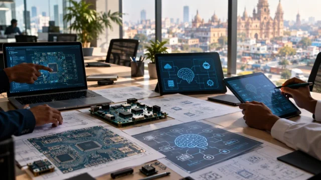 Mashreq Bank's integration platform showcasing AI technology.