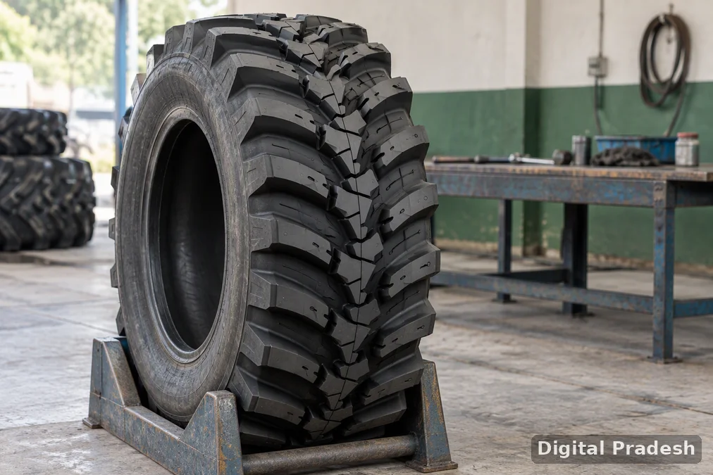 Retreaded tractor tyres covered by the GST rate changes effective from 1 November 2026.